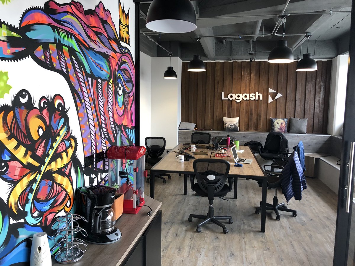 FedexGar's tweet photo. @Lagash_ #Colombia visitando las nuevas oficinas #OneLagash https://t.co/w7zo1gydi0