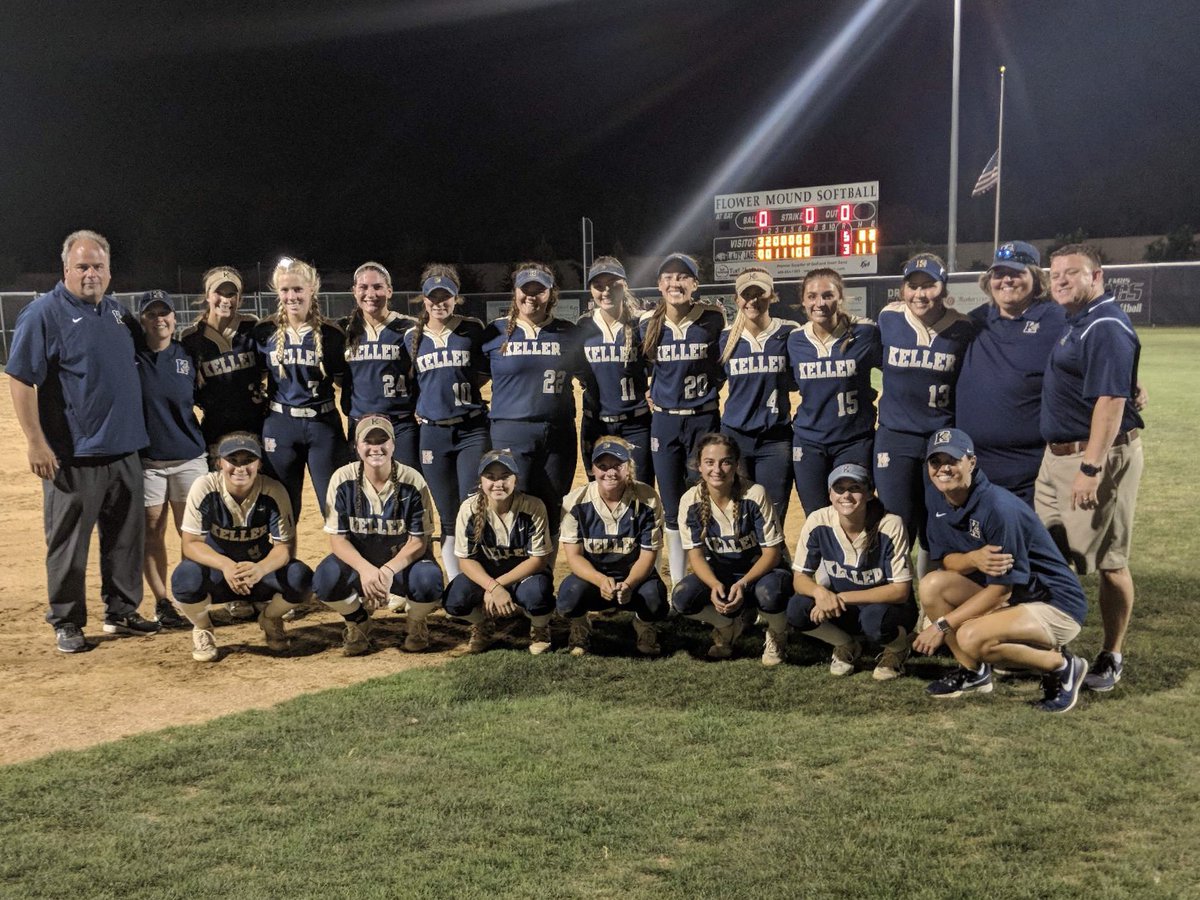 KellerISD's tweet photo. The @KHSIndianNation softball team is headed for the Regional Finals! Up next for KHS is Plano High for a spot in the Class 6A State Championship Tournament. The Indians and Wildcats will play a one-game series at 7 p.m. Friday, May 25. Good luck ladies!
https://t.co/ZLOpLtW5bs https://t.co/CRCxgWchK3