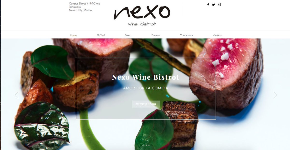Los invitamos a conocer nuestra nueva página web: 

nexowinebistrot.com