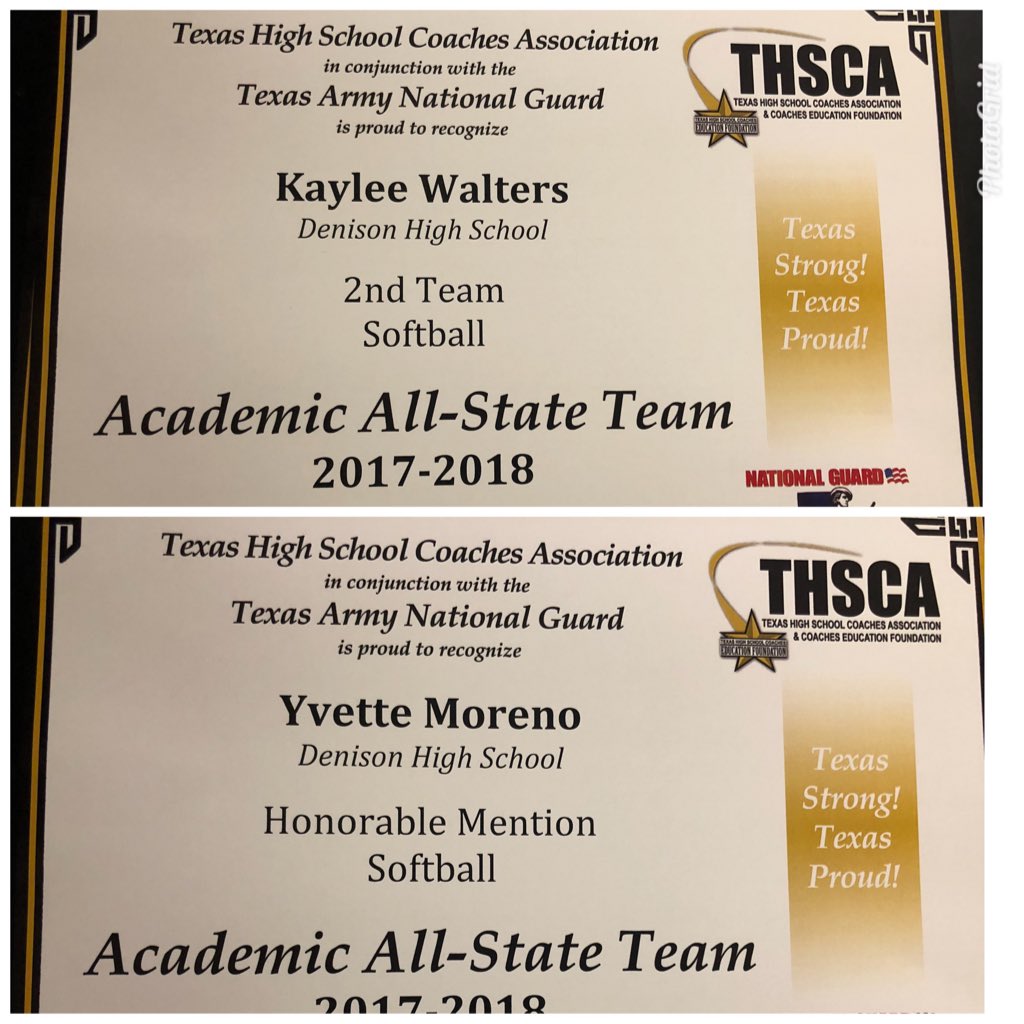 Denison Lady Jacket Softball tweet media