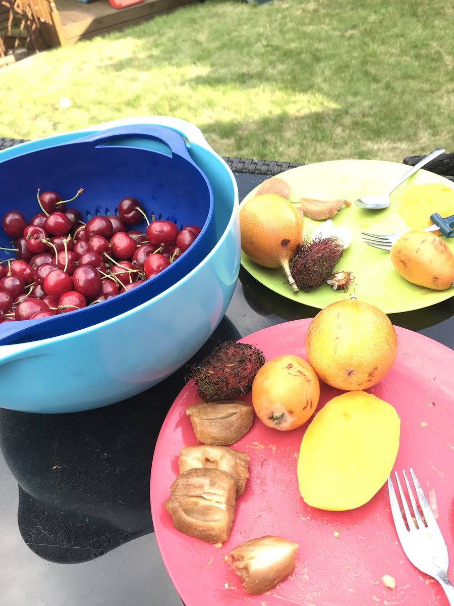 Dr Nikita Kanani Twitterren Eat A Rainbow For Pudding The Kids Are Having Cherries Mangoes Passion Fruit Chiku Rambutans And Luquat Courtesy Of Keertikanani Its Much Easier Than You Think
