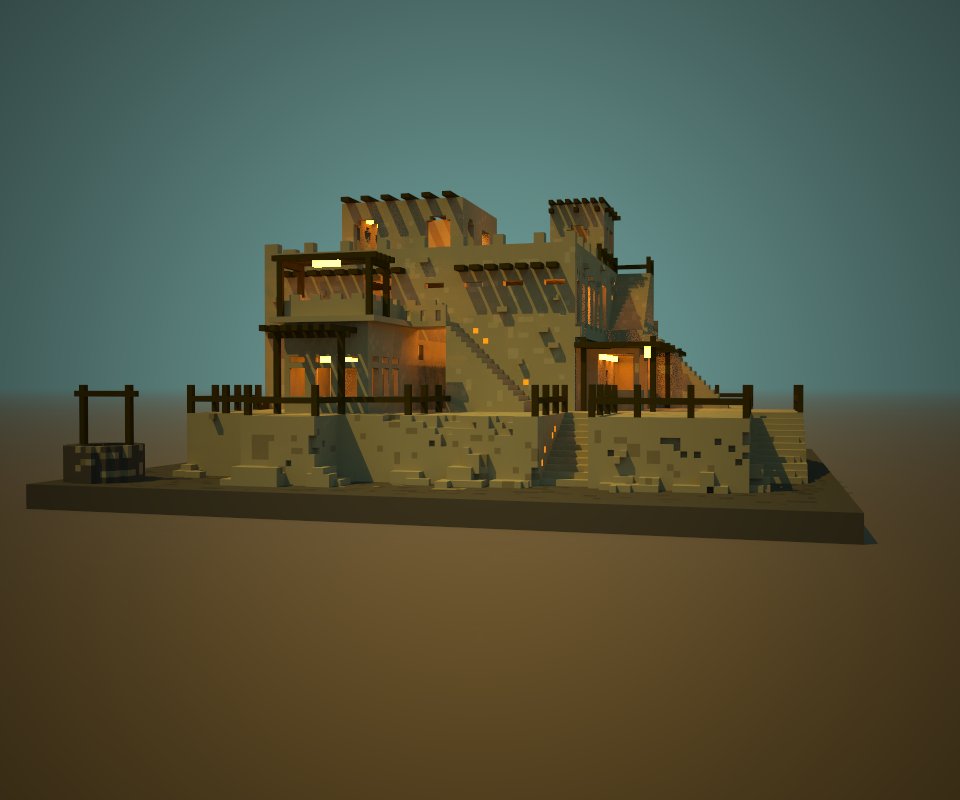 jiangd's tweet image. Hacienda
#voxel #voxelart #GameAssetsCreation