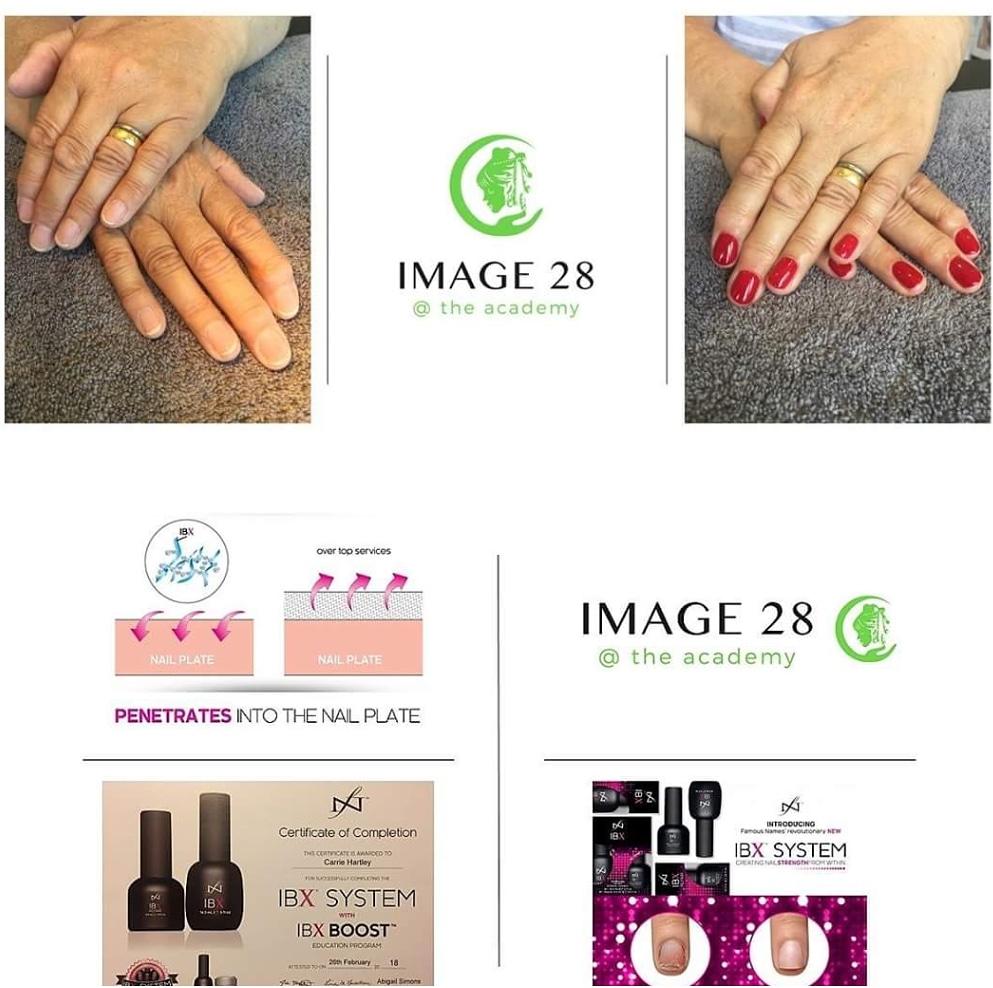 image28_'s tweet photo. From weak flaky nails to stunning red holiday ready nails. IBX repair has also been applied under the polish to help bond the nail plate together as our client swims regularly making her nails dry ๐ #manicure #louellabelle #ibxrepair #pampersession #image28 #cheshirebeauty https://t.co/aH4Ep8LT58