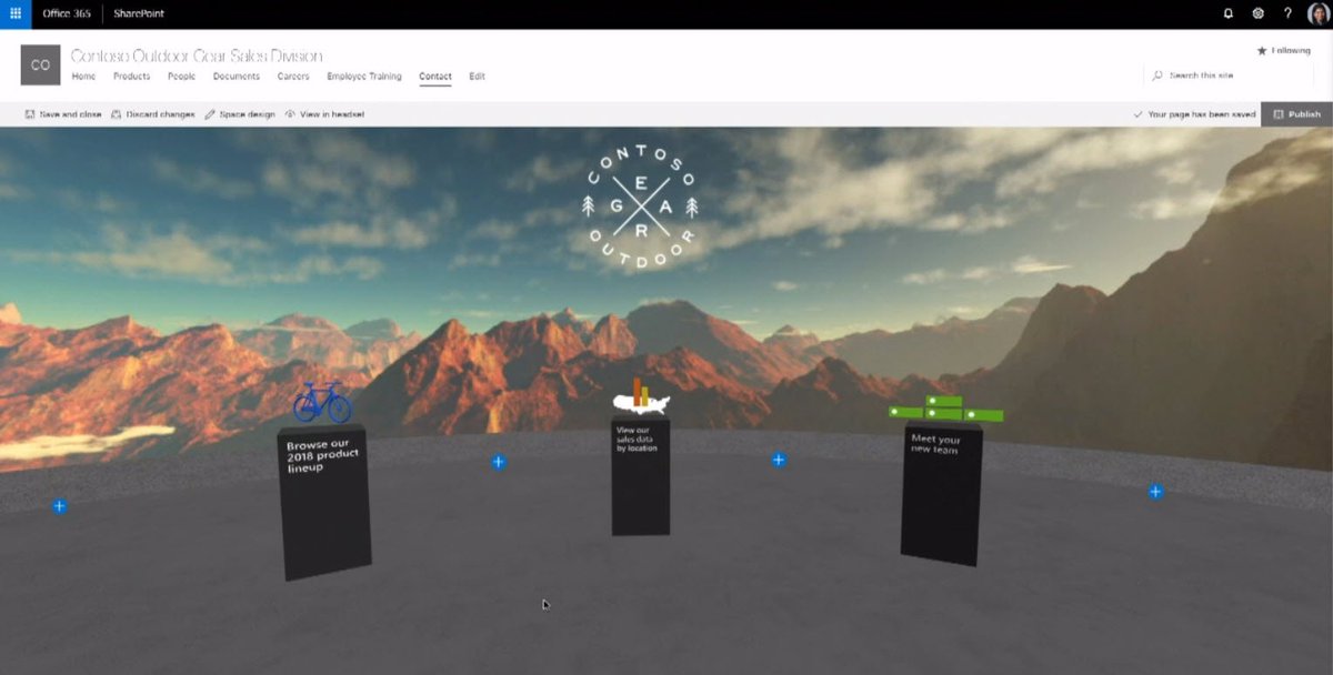 zimmergren's tweet image. Someone please find me use cases for using #SharePoint Spaces. I&apos;m struggling ;)
#SharePointSpaces #Microsoft365 #Office365 #SPC18