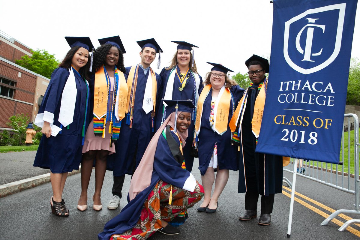 IthacaCollege's tweet photo. More than 200 photos from our 123rd Commencement are now posted on Facebook: https://t.co/ch4qV10HuA 🎓 Enjoy! (P.S. More photos from other weekend events are coming soon.) #ICGrads https://t.co/vGPQ5xO7Mt