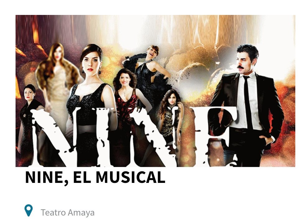 el_kata's tweet photo. Gracias a mi abono @laestacionppio ya tengo mi entrada para el estreno de #NineMusical en @TeatroAmaya con @RokoOficial @Chus11_Herranz @PaoliMarcela @ALVAROpuertaS @ChanelTerrero La atracción que produjo Fellini en Yeston se ve reflejada en ésta Obra. Numerosos Tony lo avalan 🎶 https://t.co/DtGQH54LOh