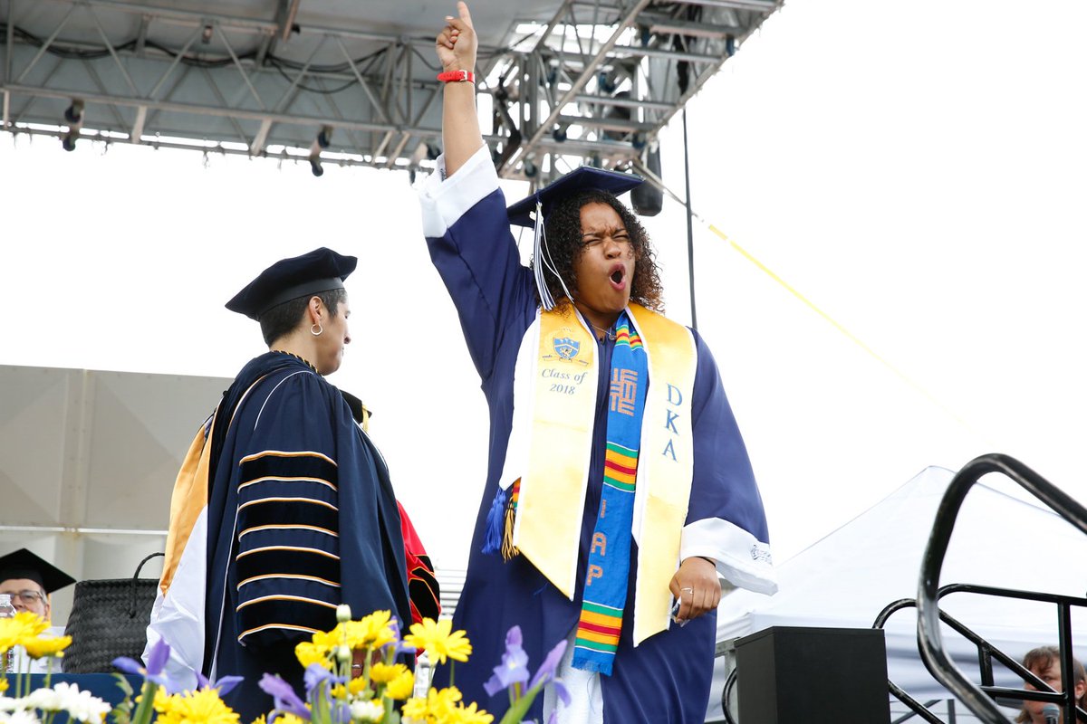 IthacaCollege's tweet photo. More than 200 photos from our 123rd Commencement are now posted on Facebook: https://t.co/ch4qV10HuA 🎓 Enjoy! (P.S. More photos from other weekend events are coming soon.) #ICGrads https://t.co/vGPQ5xO7Mt