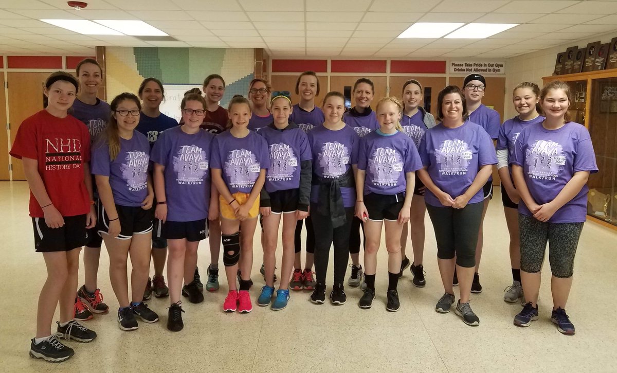 oostburgschools's tweet photo. Thanks for a great 5k on Saturday--what a GREAT event!  Here is a picture of our Girls run club before the race. Many of them crushed their goals! https://t.co/mqbUPS9TIj