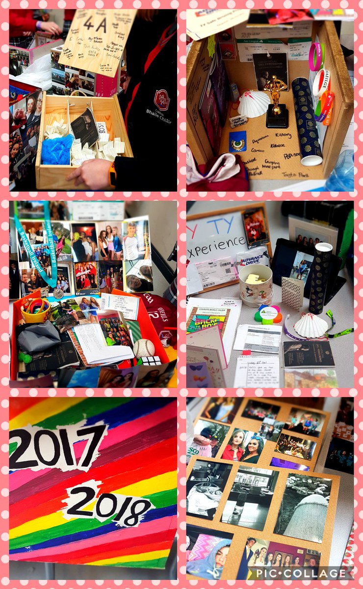 CBCTransitionYr's tweet photo. Today the TY students had the opportunity to present their years' work and talk about all they have learned; a great trip down memory lane for the judges and so difficult to pick the Best TY box!! They all show such creativity and personality. #TYBox #TheBestBits https://t.co/AHGctLn6g4