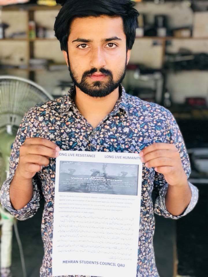 Sangrisaeed's tweet photo. Civil society #Islamabad &amp; #MehranCouncil #QAU announces to hold protest against inhuman, barbaric &amp; humiliation daughters of #MissingPersonsOfSindh 
Venue: National Press Club #Islamabad , Tuesday :22:05:2018 
Time : 2:00 pm https://t.co/ZgVpVrPAhM