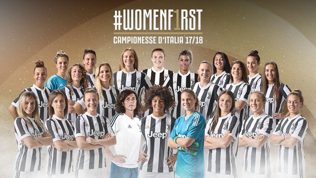 In una parola: TRIONFO! #JuventusWomen #WOMENF1RST