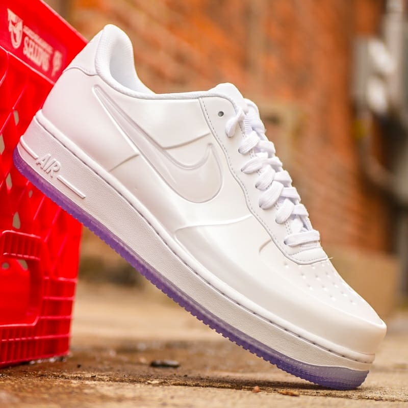 nike air force 1 foamposite pro cup triple white