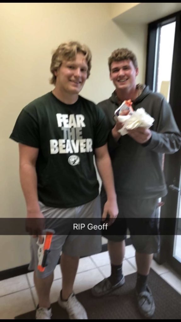 Nerf2k18's tweet photo. Geoff is eliminated by Lars https://t.co/ajkDAnyLdW