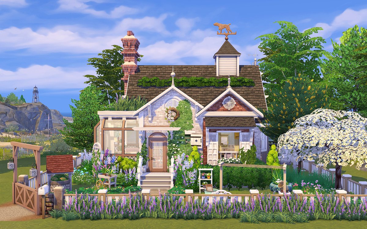 Sarah Sims 4 Creations On Twitter I Built A Small Dreamy