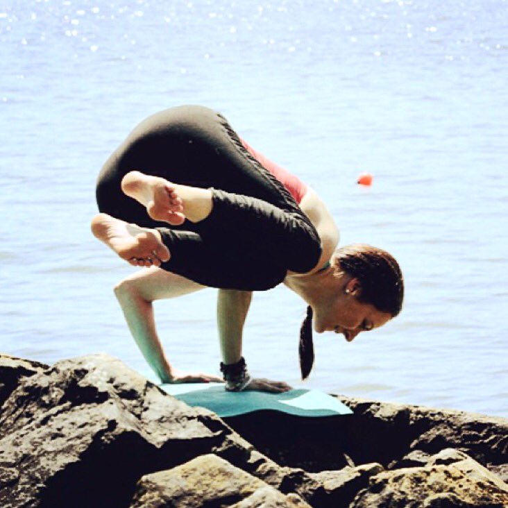 susuyoga's tweet image. A bird sitting in a tree is not afraid of the branch breaking, because her trust is not in the branch, but in her own wings. #sidecrow #yoga