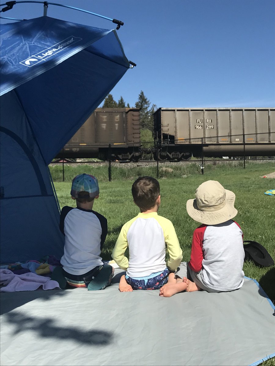 weir_n's tweet photo. @CanadianPacific When the engineer blows the horn for the fans! It made their day! #trains #trainsgalore #columbialake https://t.co/JOlTic5aOF