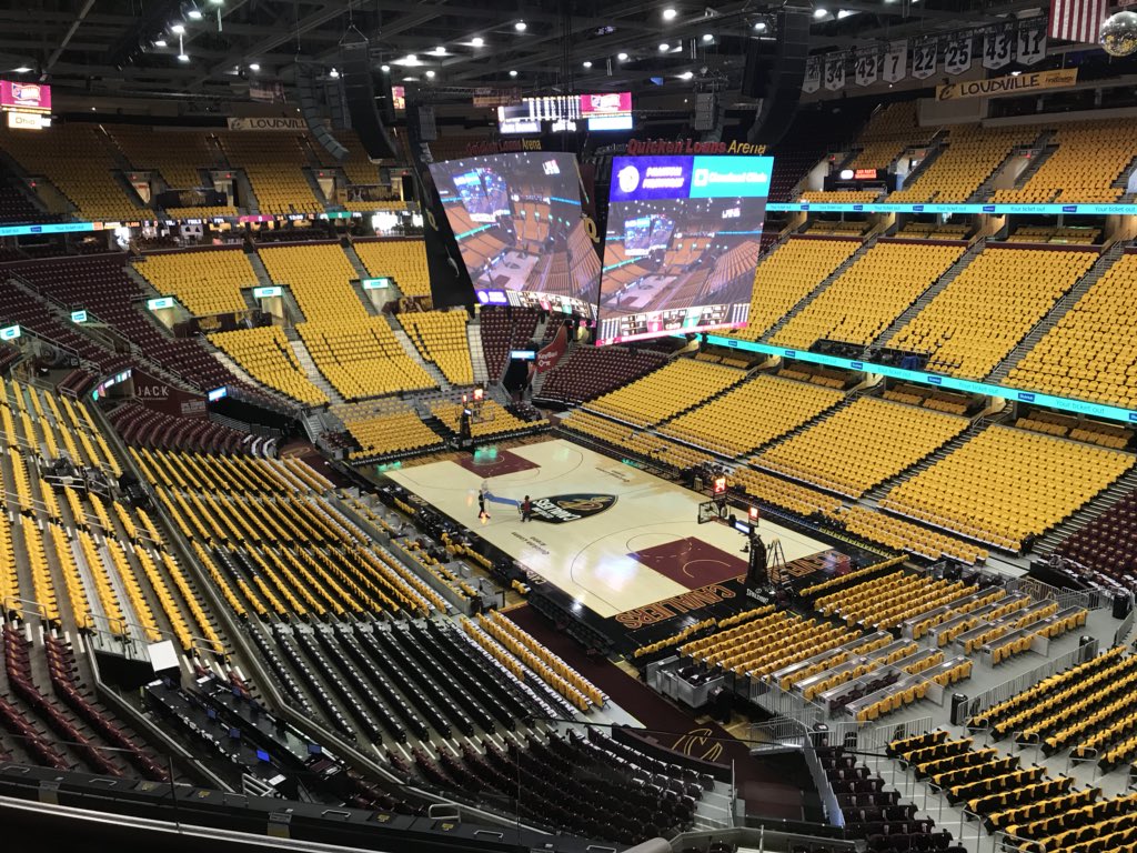 Cleveland Cavaliers on X: 20,562 gold tees, thanks to @fireworks