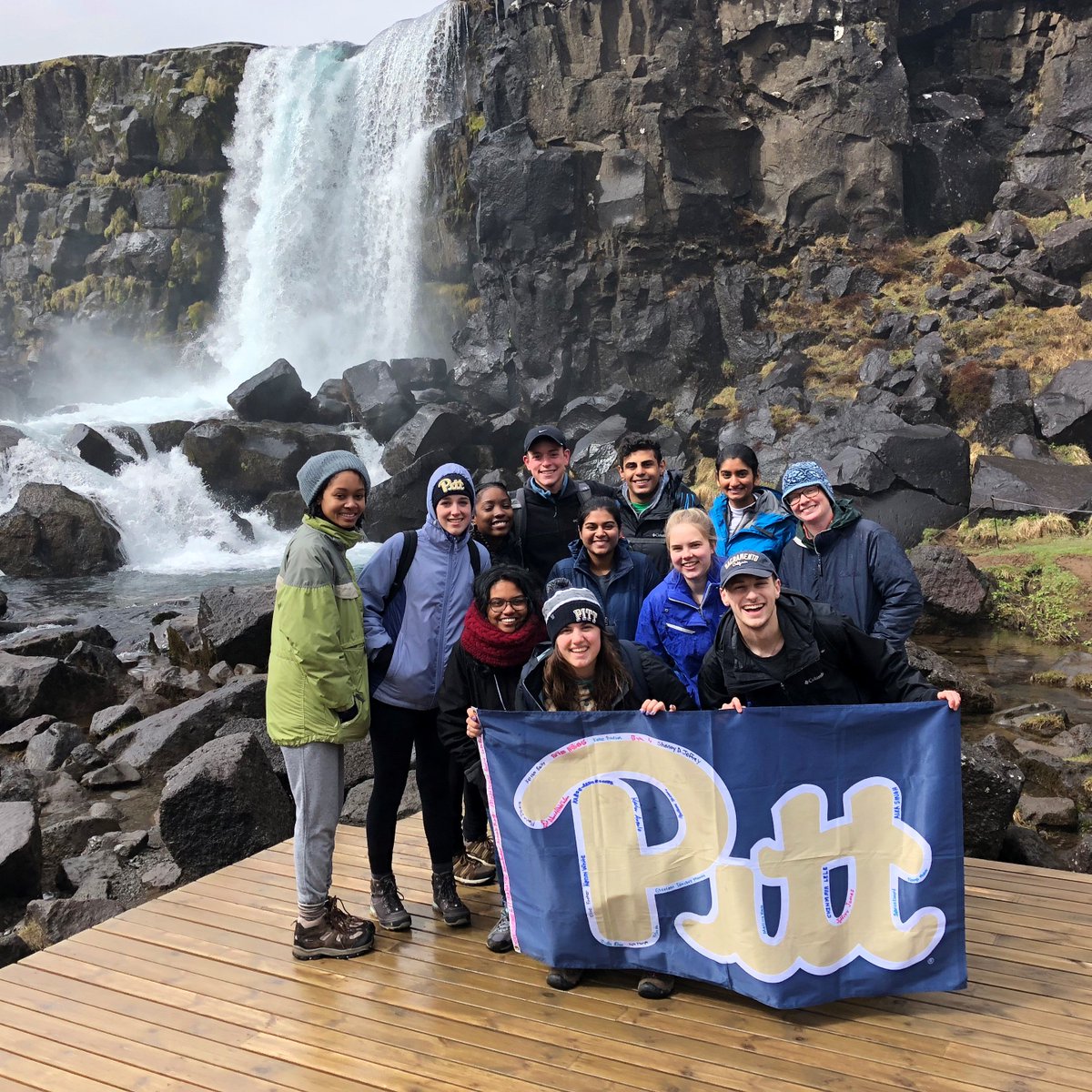 PittServes's tweet photo. Even when in Iceland, we are always hailing to Pitt!
#AltBreak #H2P #PittNow https://t.co/59xAsBLbxf
