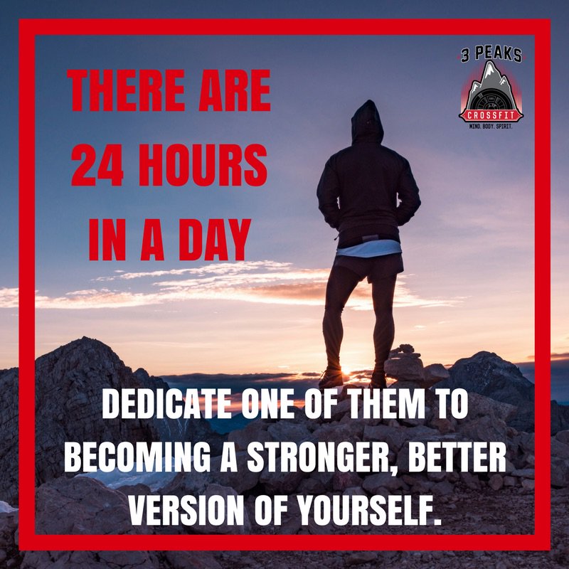 3PeaksCrossFit's tweet photo. Yes! We all have lives that are busy! Make time for just an hour to focus on you! To give yourself the best chance at health &amp; vitality! Choose YOU!! #3peakscrossfit #madras #oregon #fitness #crossfit #noexcuses #takecareofyou #nevergiveup #challengeyourself #mindset https://t.co/9at9UQgQK0