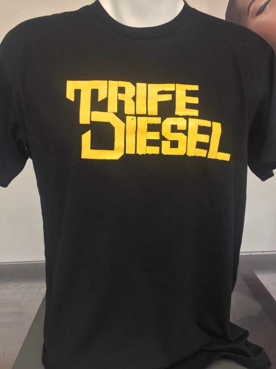 TrifeDiesel's tweet photo. New short sleeve Trife Diesel shirts for the summer. Go to https://t.co/jAFDEOYw6M to place your orders or inbox me for that special delivery. CLICK THE LINK IN BIO!!!
#TrifeDiesel #TheProjectPope2 #NYBB #PyrexDreams #StatenIsland https://t.co/DYLBsVycWv