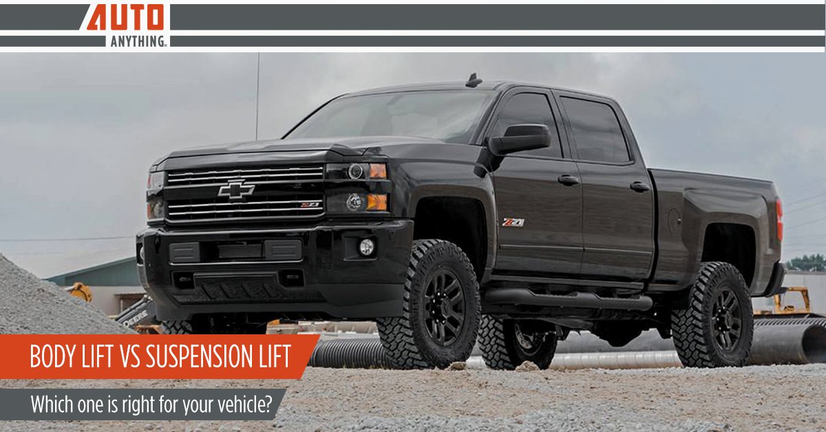 AutoAnything's tweet image. Body Lift vs Suspension Lift: Which is Right for Your Vehicle? Find out here: autoanything.me/2s1a5kq

#liftedtrucks #autoanything