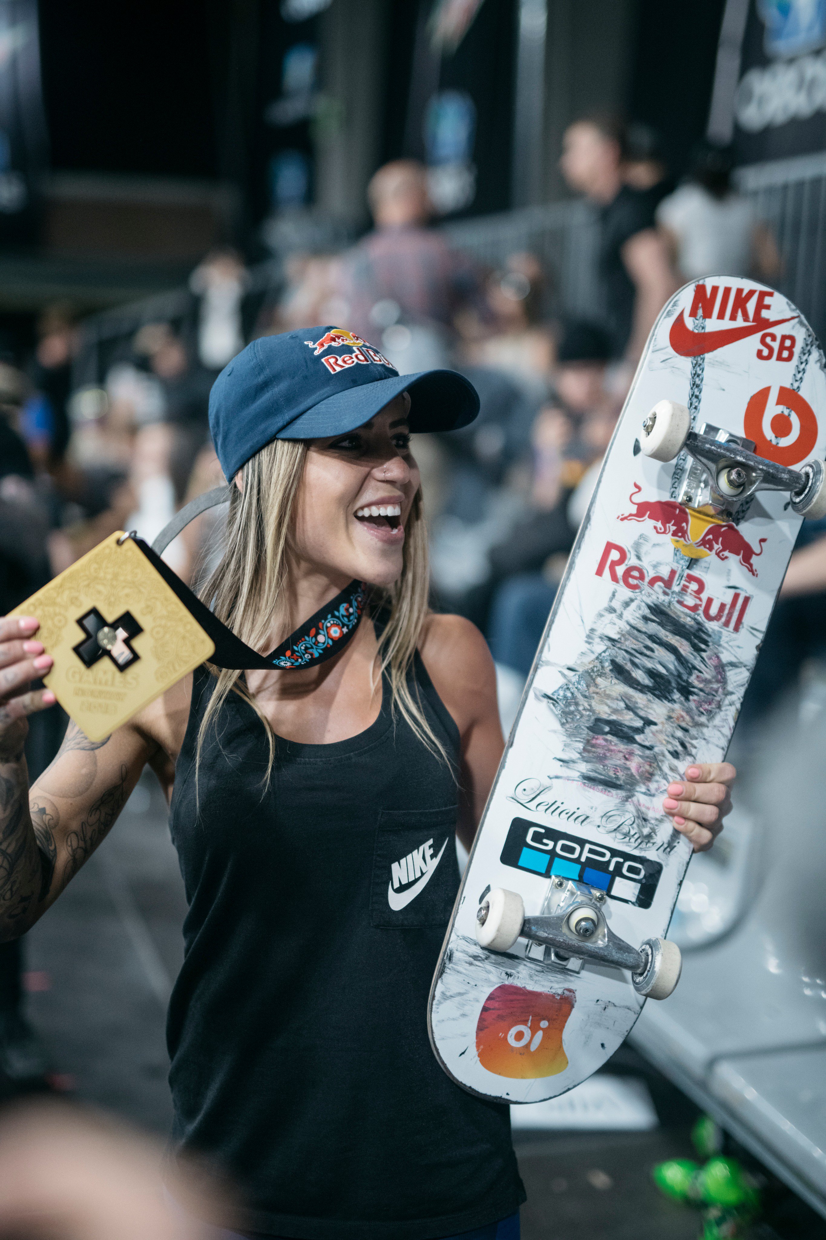 effektivt Troubled buket Red Bull on Twitter: "Huge congrats to @LeticiaBufoni on becoming the  most-medaled Women's Street Skateboarder with her gold medal🏅win at  @XGames Norway 2018! https://t.co/IeGqYTvwCq" / Twitter