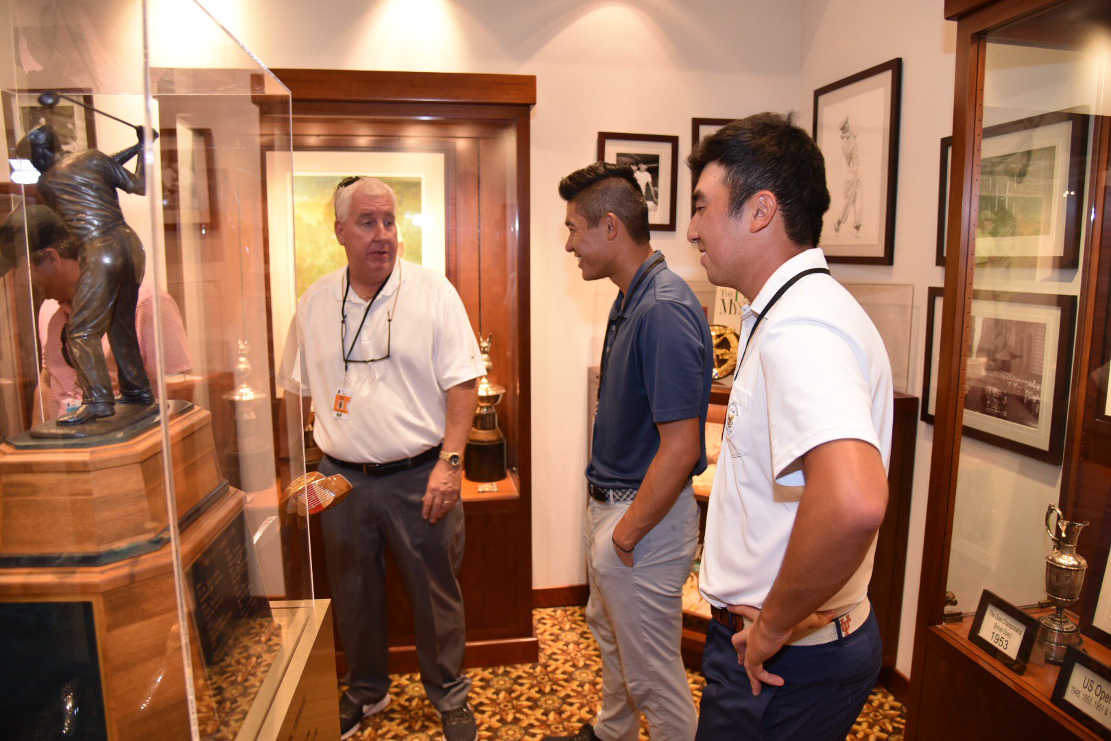 Texas Men's Golf on Twitter "Senior DougGhim touring the clubhouse at