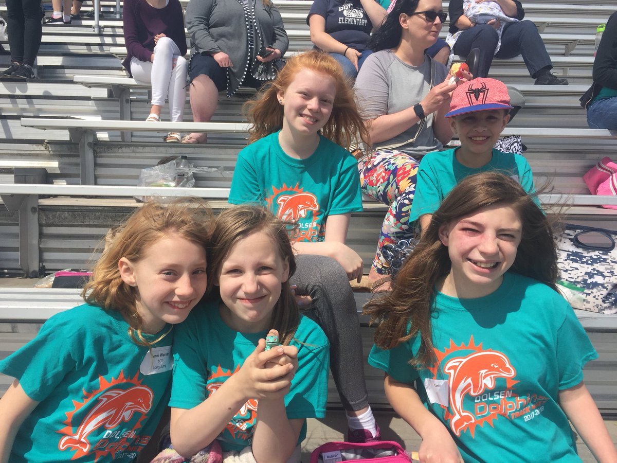 #dolsenthinkers enjoyed the 5th grade track meet and showed awesome sportsmanship!