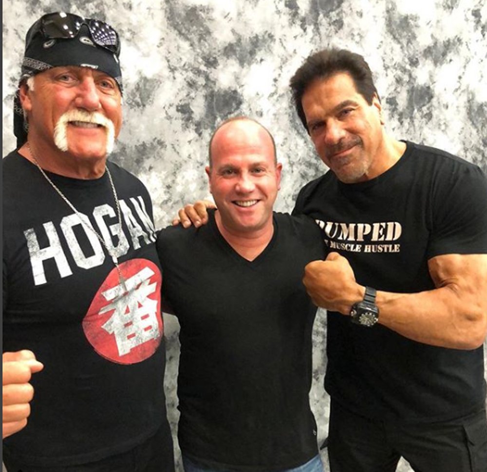 lou ferrigno and hulk hogan