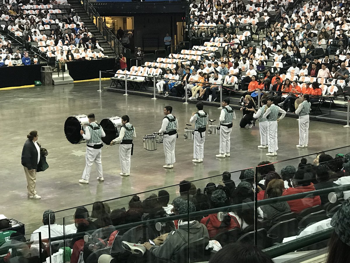 YWSALadyJags's tweet photo. Drum Lines from Carter HS and Bryan Adams HS! #SEESAYDOSOMETHING @dallasschools https://t.co/tma76fxead