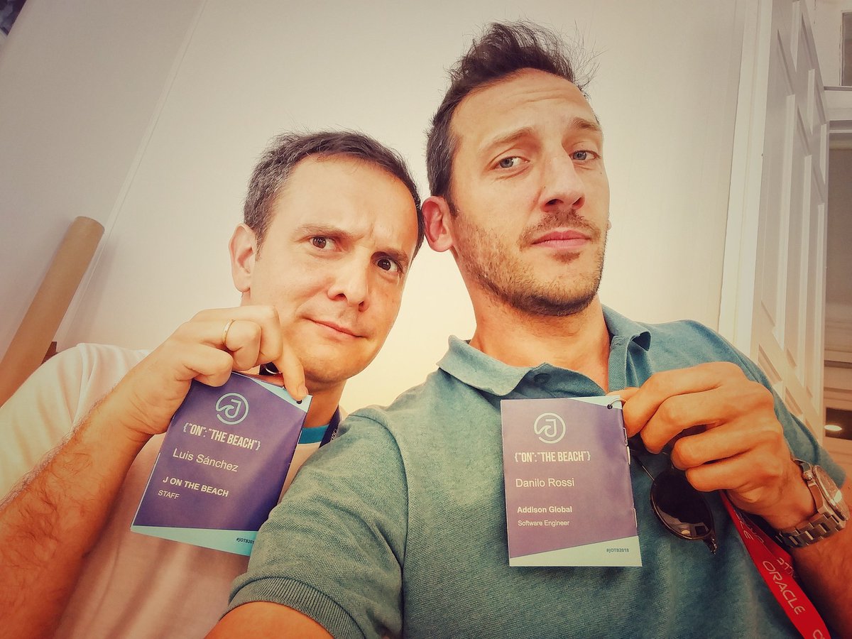 Ready for the #jotb2018 #LaTérmica (don't trust these guys - really, the one on the left, under no circumstances!)