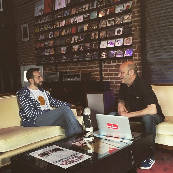 This was a few days ago getting interviewed by Louis Marks @ropeadope on the Aforemention Remixed EP out on @MdCL’s #Mashibeats Records feat. @neonataliemay @AfrikanSciences #AlexAttias @emanative love to the #Ropeadope fam and all of you for the support! The journey continues...