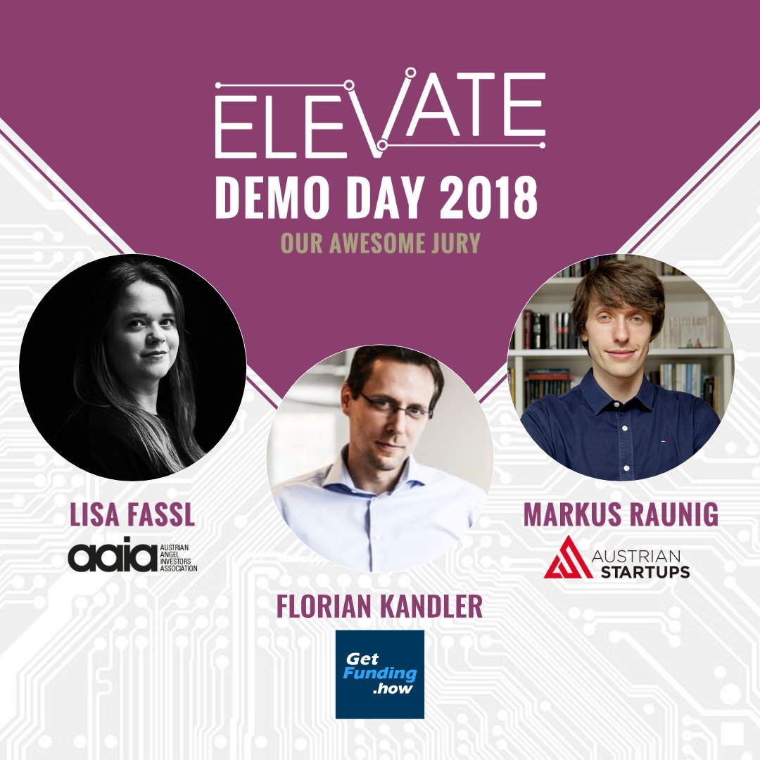TheVentury's tweet photo. Introducing our j
- @Lisa_Fassl from Austrian Angel Investors Association 
- @MarkusRaunig from@austrianstartup
- @FlorianKandler from https://t.co/46kKkS7bOW
https://t.co/Oyf3AY8hxG
#ai #machinelearning #bot #tech #startup #accelerator #demoday https://t.co/rckzdlQbkJ