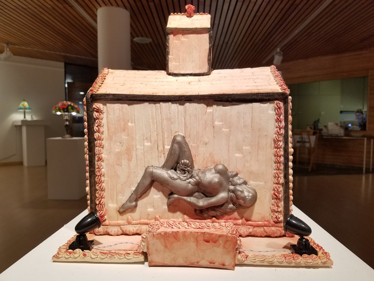 aveaw's tweet photo. Facade: by Elizabeth Coleman, Larson Art Gallery https://t.co/TqcArCBMRo