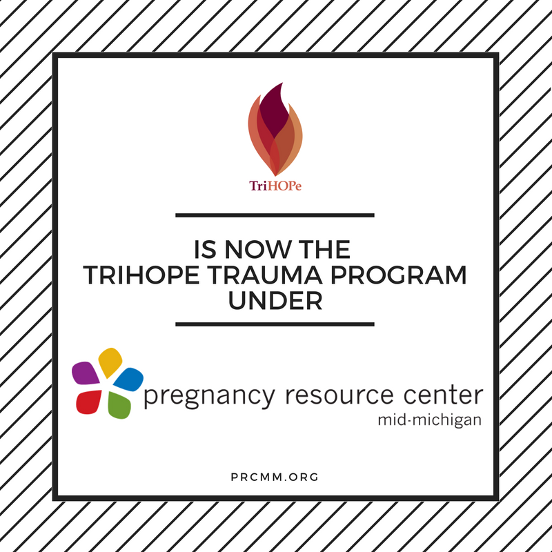 TrihopeMichigan's tweet photo. Trihope is excited to announce our merger with the Pregnancy Resource Center of Mid-Michigan! We will now be known as PRC's Trihope Trauma Program, but our commitment to survivors remains the same. https://t.co/Kw8xmdWUaQ https://t.co/6y1kgwNU1Z