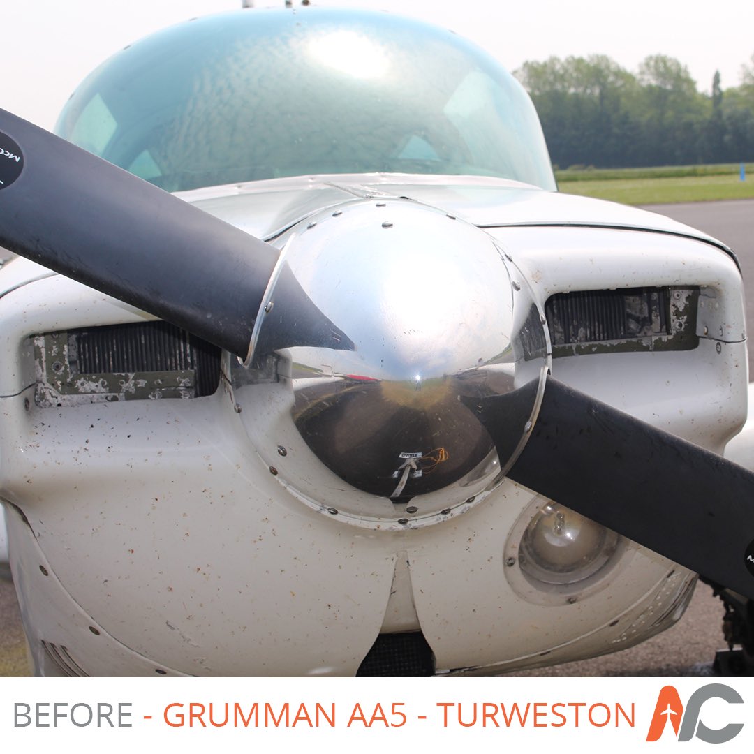 AvClean_Limited's tweet photo. "That looks brilliant" - Said the owner of this beautiful Grumman AA5A at Turweston. And we cant help but agree after the crew put some special love and care into this aircraft today. 🌞🛩👍👏 https://t.co/jMjRgN95ca

#aviation #avclean #aviationlovers #aviationdaily #avgeek https://t.co/Y9Nj3QAk7l