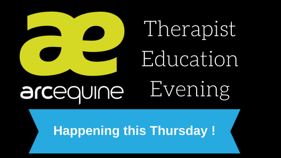 AnimalTherapyH's tweet image. Are you or someone you know an Equine therapist? Then let them know about our ArcEquine Therapist Education Evening taking place this Thursday 24th May. 
Book your FREE ticket through Eventbrite here: goo.gl/DpwE4Q
#arcequine #microcurrenttechnology #everyhorseneedsone