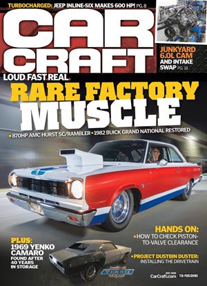 July 2018 cover of Car Craft Magazine, we couldn't be more proud. #amc #rambler