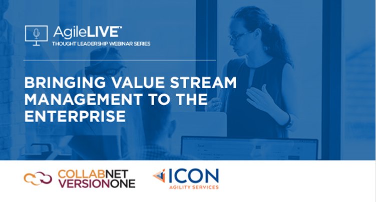 Don't miss our upcoming webinar with @marcrix & @TheDevOpsGuru on Bringing Value Stream Management To The Enterprise.  @iconagility @versionone @CollabNet Signup here - bit.ly/2rZnFW9