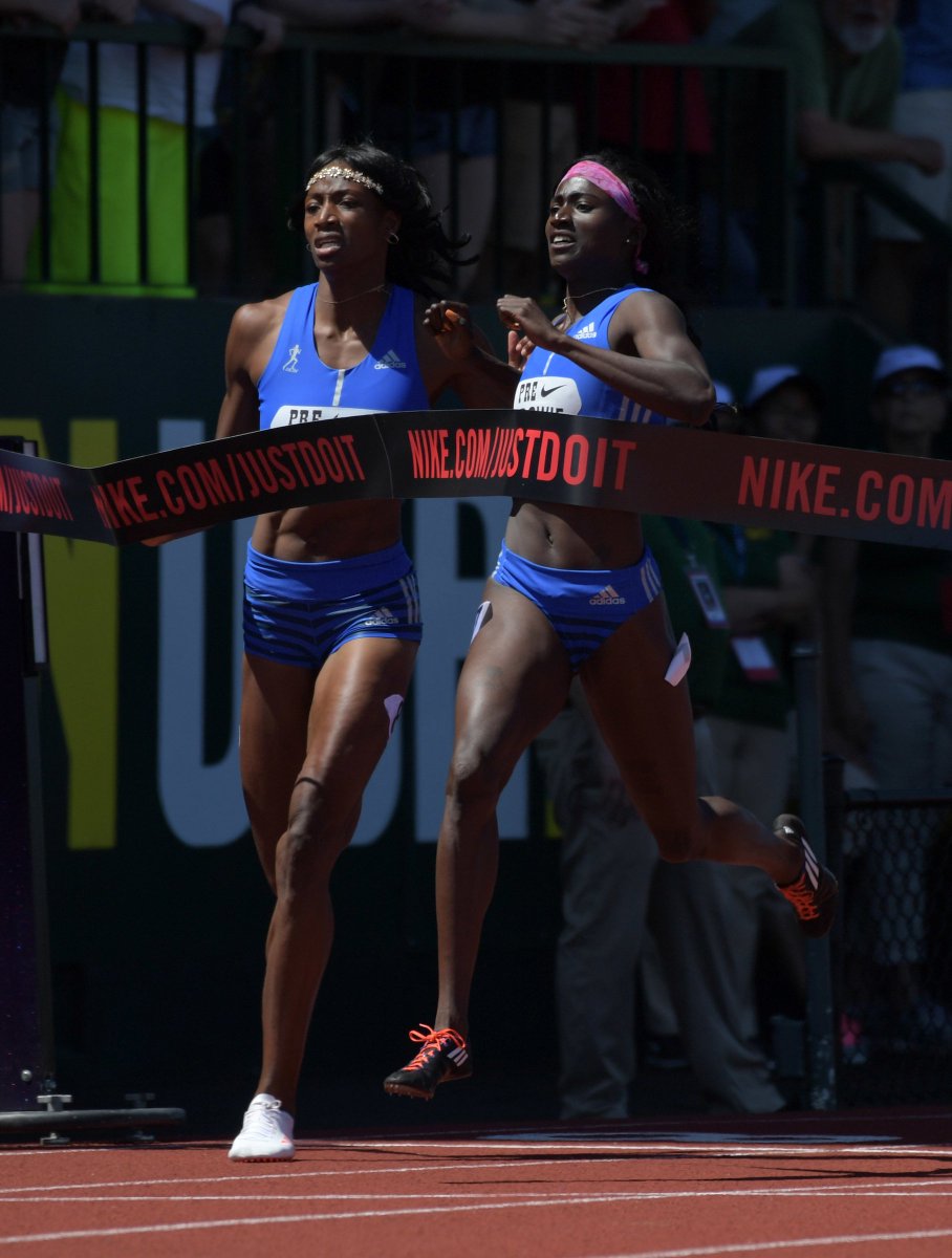 Our 💎#DiamondLeague Women's 💯 is going to be 🔥

<a href="/FastElaine/">Elaine Thompson-Herah</a>
<a href="/toribowie/">.</a>
<a href="/MurielleAhoure/">Murielle Ahoure</a>
<a href="/blessnokagbare/">Blessing Okagbare</a>
<a href="/dafneschippers/">Dafne</a>
@majo10s70
<a href="/dinaashersmith/">Dina Asher-Smith</a>
Javianne Oliver

📰 eugene.diamondleague.com/news/single-ne…