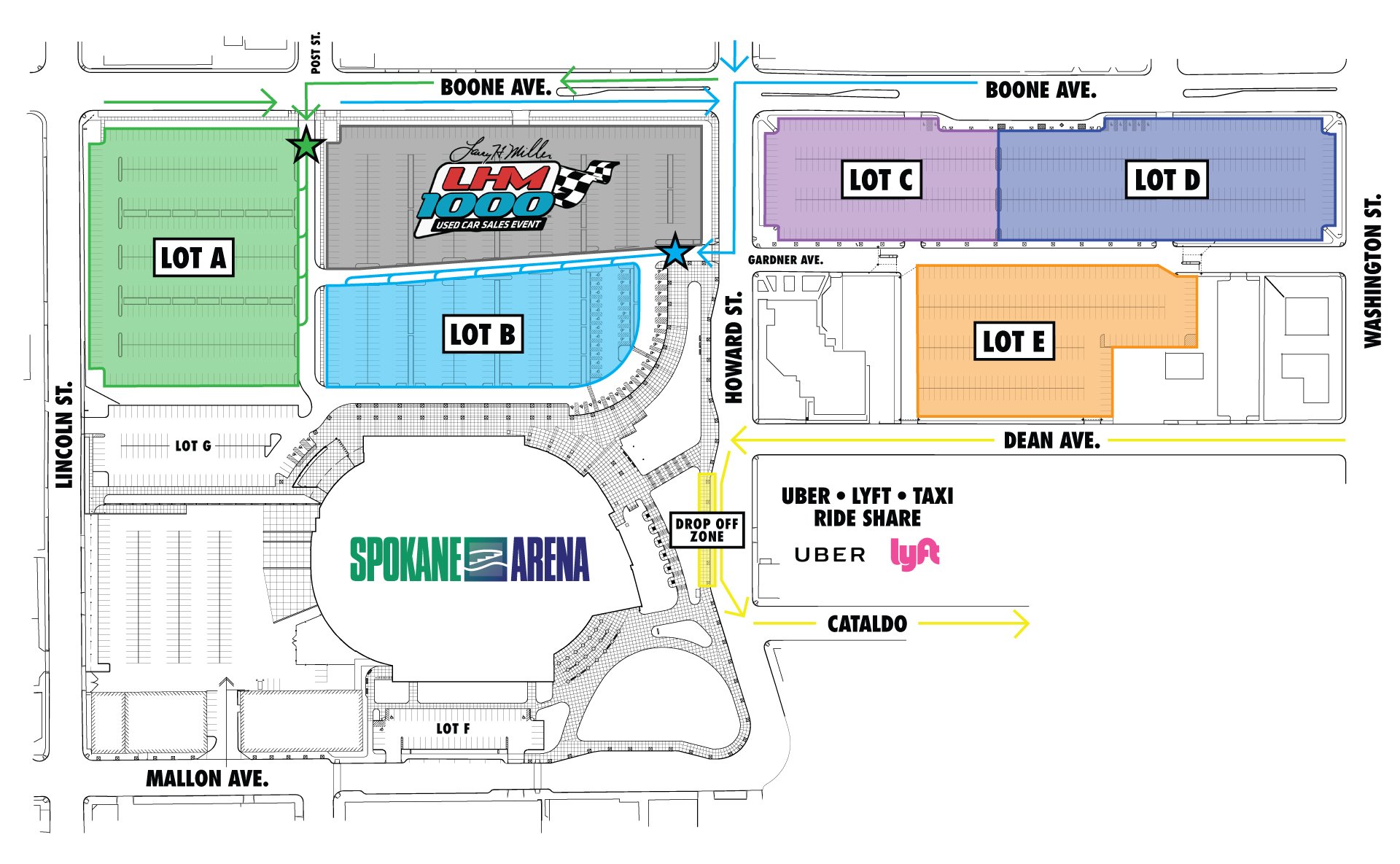 Spokane Arena Seating Chart Eagles