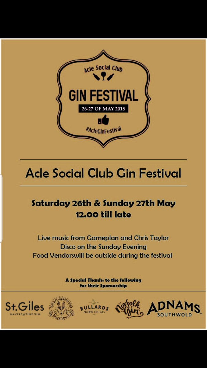 acle_socialclub's tweet photo. 5 Days to got till #acleginfest looking forward to seeing some of the @AcleRangers players there. Can we get a retweet for local support. https://t.co/RzogrhSdo7