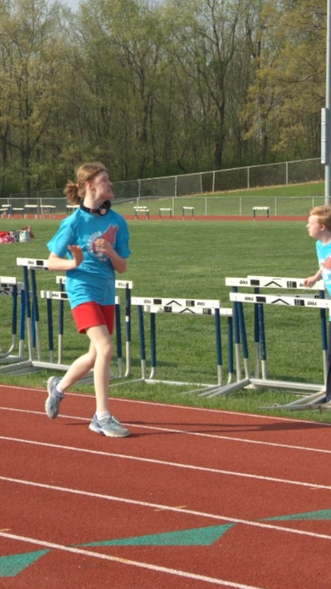So proud of Sarah! She has dropped her 100m time by 17 seconds so far this year🏃🏽‍♀️