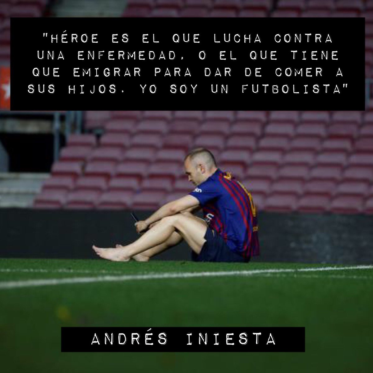 Soncerv's tweet photo. I tu ets un dels GRANS, Andrés❤️💙
#graciesIniesta #Iniestapersempre #infinit8Iniesta https://t.co/TJQtmG5xMg