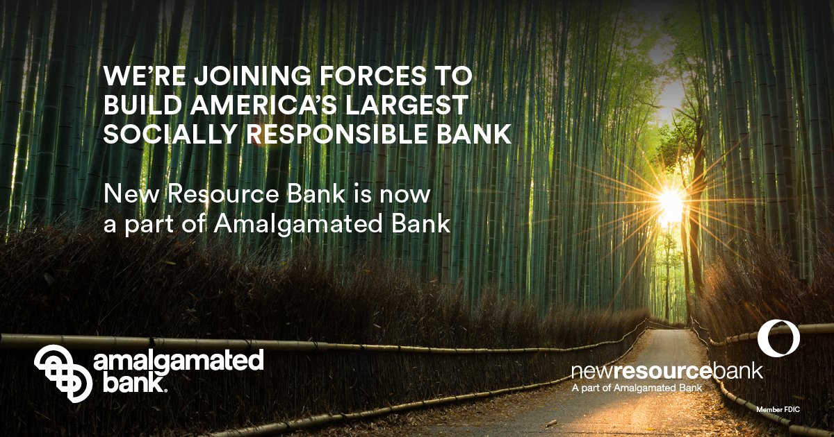 Amalgamated Bank on Twitter "Today we proudly SFbased
