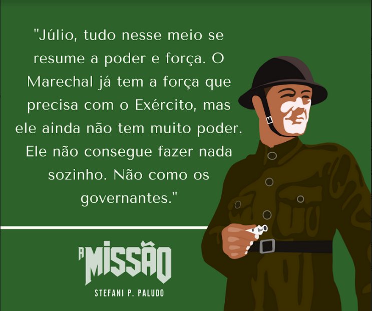 nessaandstar's tweet photo. Saiu resenha desse livro maravilhoso, a história é incrível, te prende até a última linha.
A MISSÃO - Stefani Pinheiro Paludo
Venha conferir: https://t.co/bbufgCBWYR https://t.co/yPytVwc7Oy