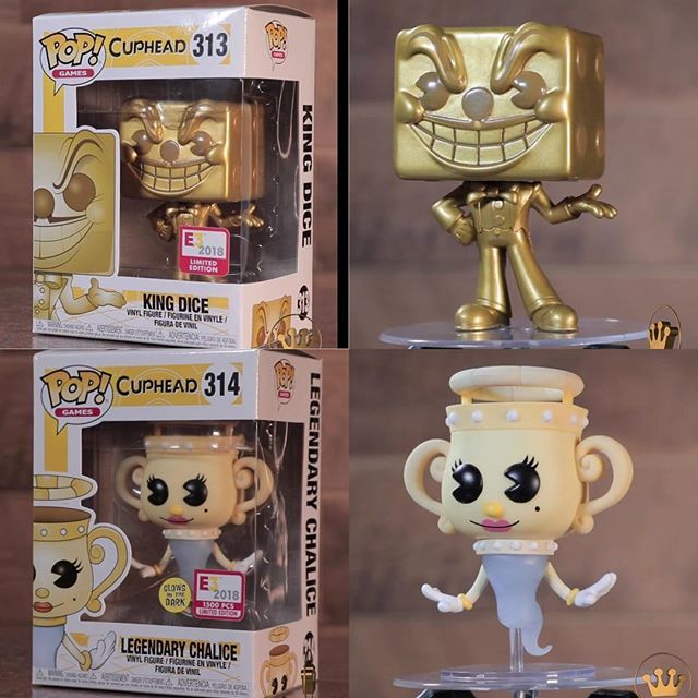 FUNKO POP! GAMES: Cuphead S1: King Dice 