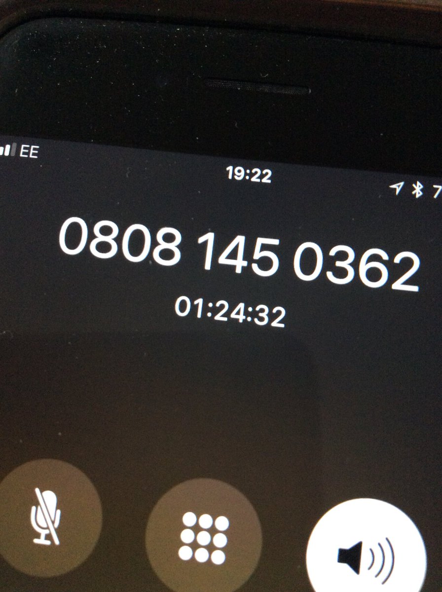 jonathonlovett's tweet photo. @AskHalifaxBank over 1hr 20mins (and counting) to trying to get through to you again, every night for last two weeks. Appalling customer service. You have screwed up our account, yet unable to talk to anyone!!! #isthereanybodythere https://t.co/fm0sGywKG7