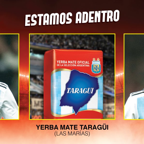 ¡CONFIRMADO! 😁
.
3 arqueros, 7 defensores, 9 volantes, 4 delanteros y 1 yerba oficial 😎💪
.
#TomanTaragüi #Rusia2018 #SelecciónArgentina #YerbaMateOficial #Listade23 #Sampaoli #VamosArgentina