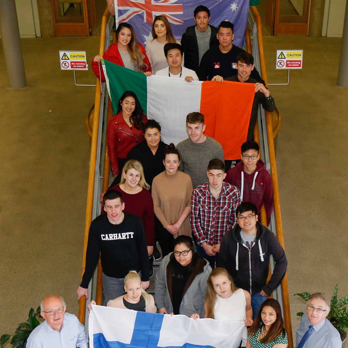DkIT_ie's tweet photo. DELIGHTED to welcome students from Finland and Australia as part of our #GlobalProgramme with Co Meath-based Hanley Energy. The students will be here all week finalising their projects so stay posted for updates! #Marketing #PR #Business #Global
@HanleyEnergy  @RMIT@SatakunnanAMK https://t.co/dz9YQywfqD
